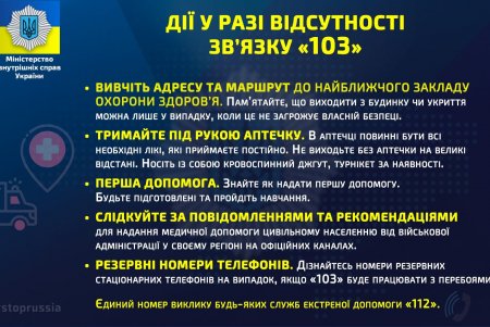 Полицейские дали рекомендации при отсутствии связи со скорой помощью