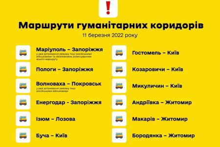 Для жителей городов, находящихся в зоне боевых действий, открыты гуманитарные коридоры (видеокомментарий)