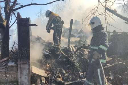 В одном из сел Одесской области спасатели ликвидировали пожар на территории частного хозяйства (фото)  