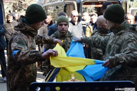 Одесситы простились с погибшими на войне земляками (фото)