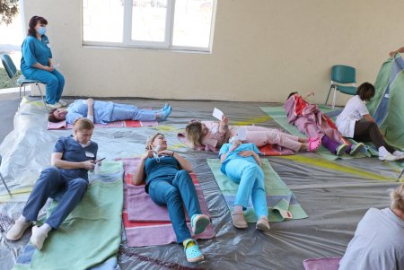 Одесские медики прошли обучение по действиям в экстренной ситуации (фото)