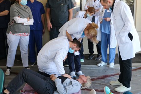 Одесские медики прошли обучение по действиям в экстренной ситуации (фото)