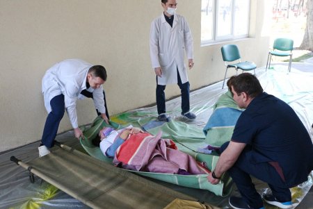 Одесские медики прошли обучение по действиям в экстренной ситуации (фото)