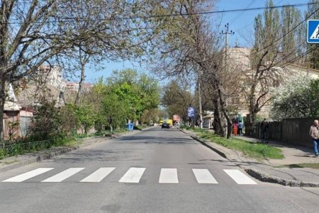 В трех районах города появилась новая пешеходная разметка (фото)