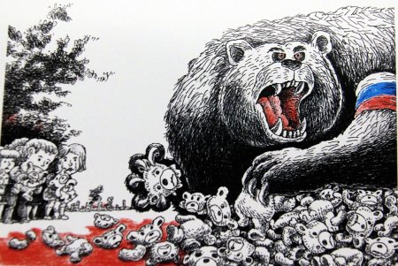 Всемирный клуб одесситов презентовал Международную выставку карикатур — «Русский военный корабль, иди нах*й!» (фоторепортаж) 