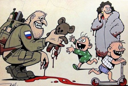 Всемирный клуб одесситов презентовал Международную выставку карикатур — «Русский военный корабль, иди нах*й!» (фоторепортаж) 