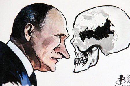 Всемирный клуб одесситов презентовал Международную выставку карикатур — «Русский военный корабль, иди нах*й!» (фоторепортаж) 