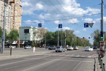 На 5-й станции Большого Фонтана появилась новая дорожная разметка (фото)