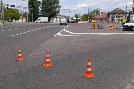 В Одессе обновили разметку на оживленных перекрестках (фото)