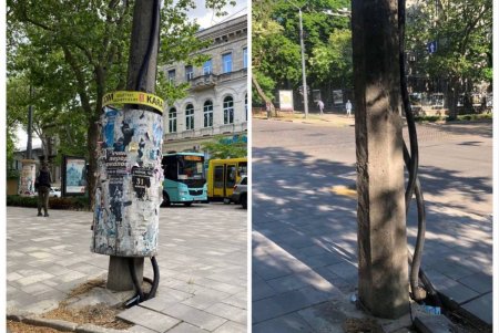 В Одессе продолжается демонтаж рекламных конструкций, размещенных с нарушениями (фото)