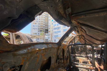 Две секции дома ЖК «Тирас», поврежденного от ракетного обстрела Одессы, планируют восстановить (фото)