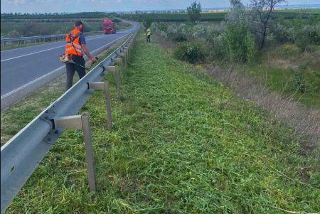 В Одесской области продолжаются ремонтные работы на дорогах государственного значения (фото)