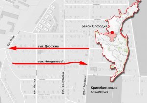 На двух улицах Суворовского района внедрено одностороннее движение (схема)