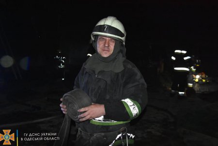 В селе Нерубайское огнеборцы ликвидировали пожар в частном домовладении (фото)