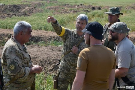 Сводное подразделение отдельной бригады теробороны Одессы провело контрольное занятие перед отправкой на южный фронт