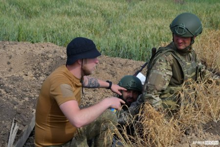 Сводное подразделение отдельной бригады теробороны Одессы провело контрольное занятие перед отправкой на южный фронт