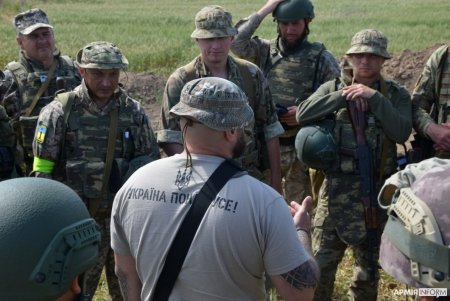 Сводное подразделение отдельной бригады теробороны Одессы провело контрольное занятие перед отправкой на южный фронт