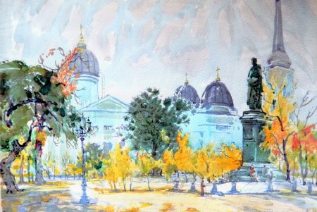 В Одессе открылась выставка-благодарность Великобритании от художников Украины (фоторепортаж) 