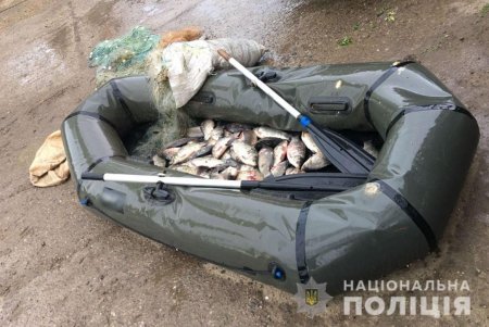 Браконьер из Болграда наловил рыбы на более 100 тысяч гривен (фото)