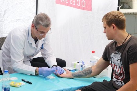 Около ста одесситов прошли тестирование на ВИЧ и вирусные гепатиты