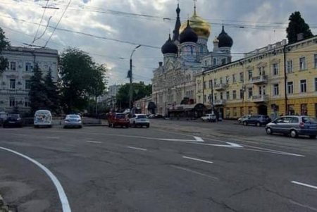 На Привокзальной площади появилась новая разметка (фото) 