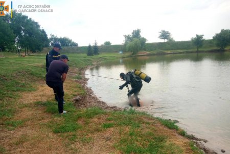 В Березовском районе во время ныряния в ставке утонул подросток (фото)