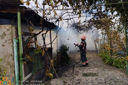 В Белгород-Днестровском районе в частном доме при пожаре погиб мужчина (фото)