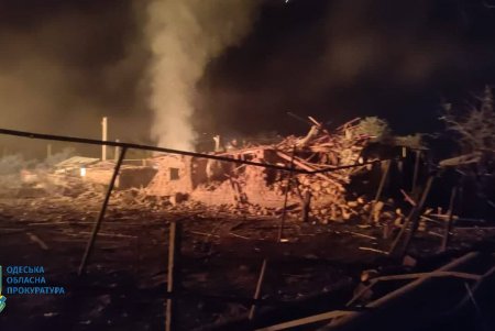 Прокуратура открыла уголовное производство вследствие очередного ракетного обстрела мирного населения Одесской области (фото)