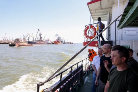 Украинские дунайские порты в 2022 году увеличили грузооборот в 2,5-5 раз (фото)