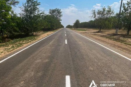 Служба автомобильных дорог информирует о завершении работ по восстановлению аварийного участка дороги Н-33 между селами Роскошное и Монаши