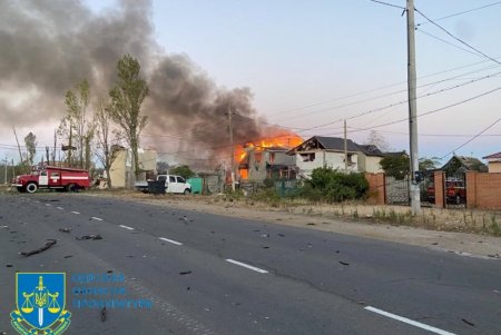 Прокуратура открыла уголовное производство по факту вражеского ракетного обстрела мирного населения Одесской области (фото, видео)