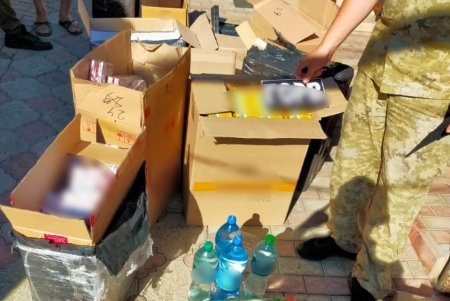 В Подольском районе из незаконного оборота изъяты сигареты на 600 тысяч гривен (фото)