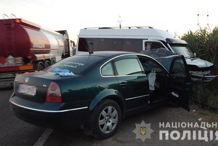 В селе Маяки столкнулись два автомобиля: трое травмированных госпитализированы (фото)