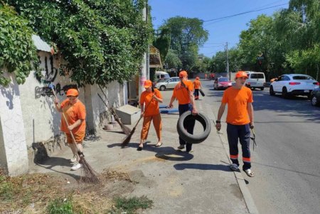 В нескольких районах города коммунальщики провели традиционные субботники (фото)