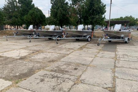 Пограничникам предоставили четыре патрульных катера от Евросоюза (фото)