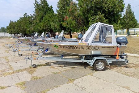 Пограничникам предоставили четыре патрульных катера от Евросоюза (фото)