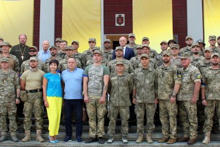 В Одессе отмечают День Государственного флага Украины (фоторепортаж)