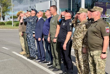 Геннадий Труханов: Сегодня вся страна под украинским флагом дает отпор российским оккупантам, защищая свою свободу и независимость (фото, видео)