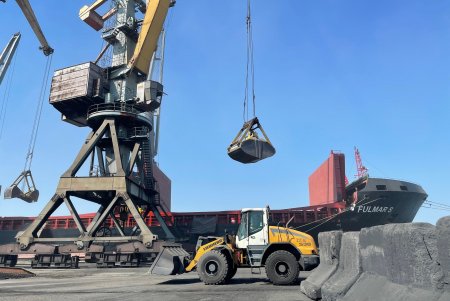 Морской торговый порт «Южный» возобновил обработку грузов (фото)