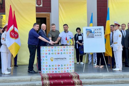 В Одессе погасили марку с изображением памятника Дюку де Ришелье (фото)