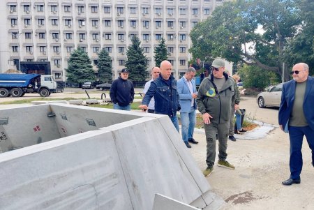 В Одессе продолжается строительство Мемориала погибшим защитникам Украины (видео)