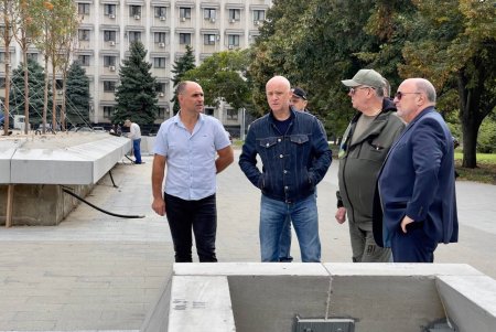 В Одессе продолжается строительство Мемориала погибшим защитникам Украины (видео)