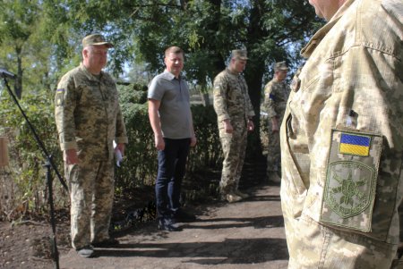 В зенитной ракетной одесской бригаде открыли мемориал памяти погибшим офицерам в войне с рф (фото)