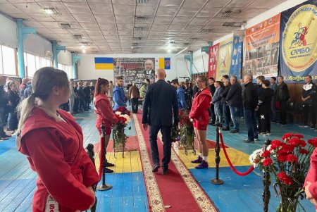 Одесситы простились с известным спортсменом и тренером по самбо (фото) 