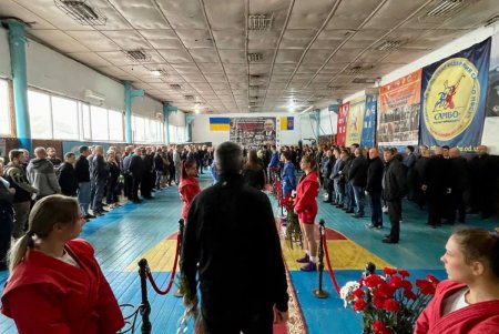 Одесситы простились с известным спортсменом и тренером по самбо (фото) 