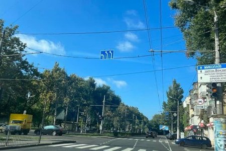 На 4-й станции Большого Фонтана изменена схема автомобильного движения (фото)