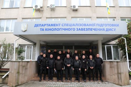 Пес Бакс Одесской таможни единственный среди 15 команд страны стал отличником кинологического спецкурса (фото)