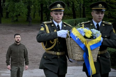 Президент почтил память жертв трагедии Бабьего Яра (фото)