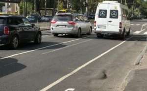 На 4-й станции Большого Фонтана изменена схема автомобильного движения (фото)