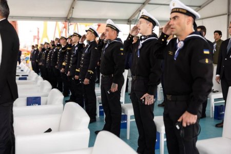 В Турции спустили на воду корвет «Гетьман Іван Мазепа» (фото)